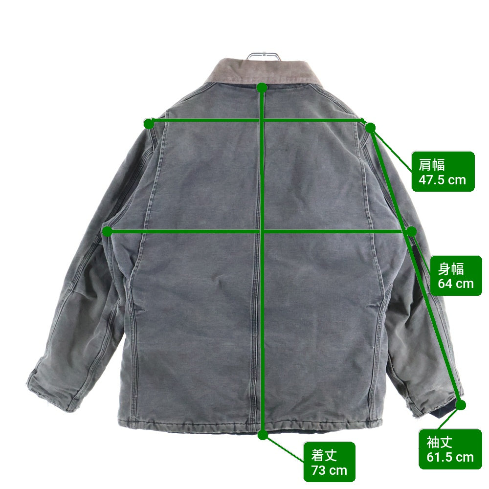 CARHARTT(カーハート) コットンダック トラディショナル ジャケット グレー