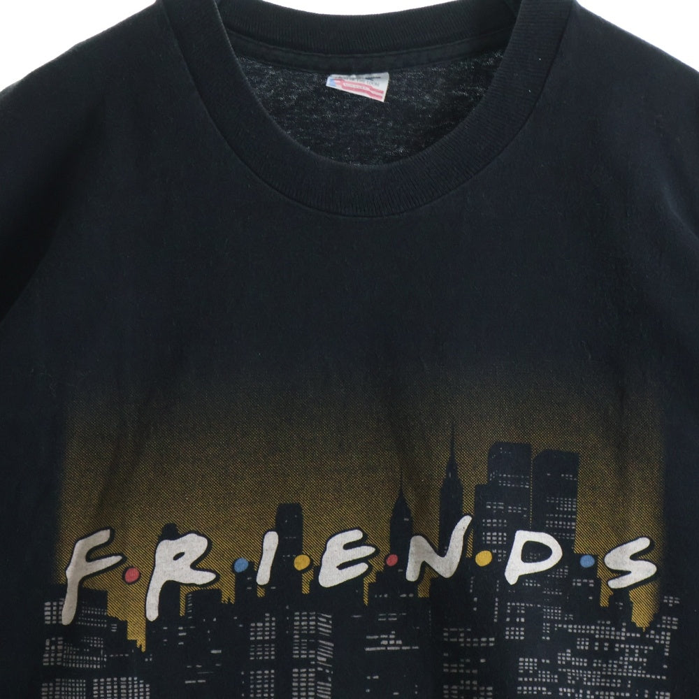 VINTAGE(ヴィンテージ) 90S FRIENDS 1995 PROMO フレンズ グラフィックプリント 半袖Tシャツ ブラック