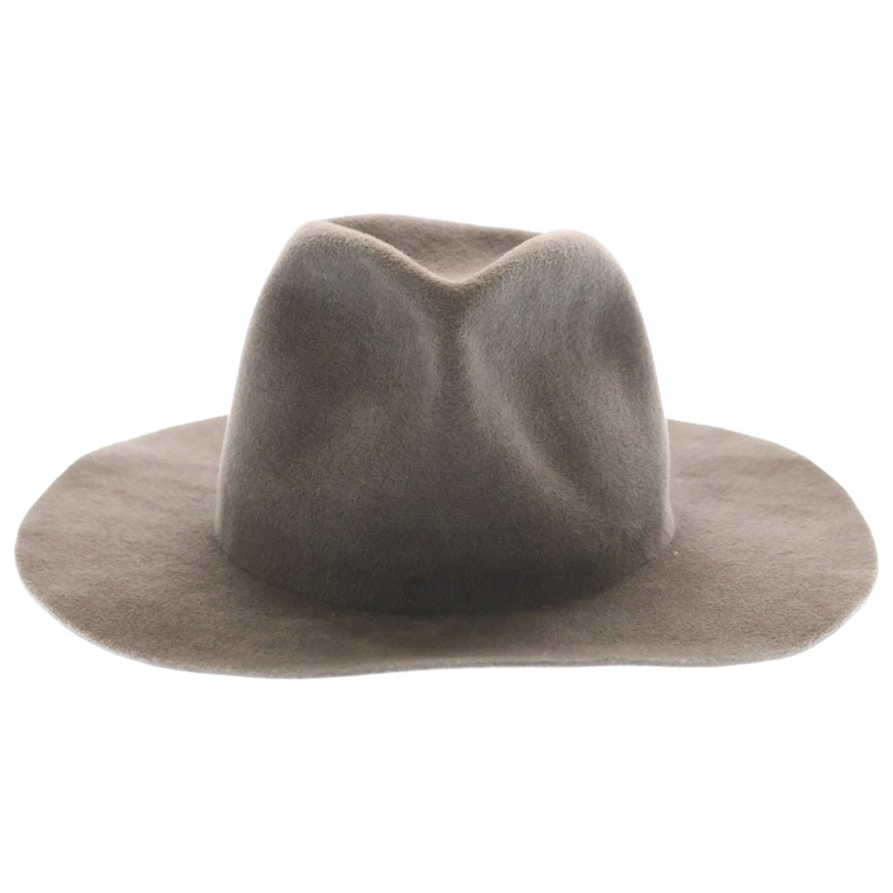UNUSED(アンユーズド) RABBIT FUR HAT UH0365 ラビットファーハット ブラウン