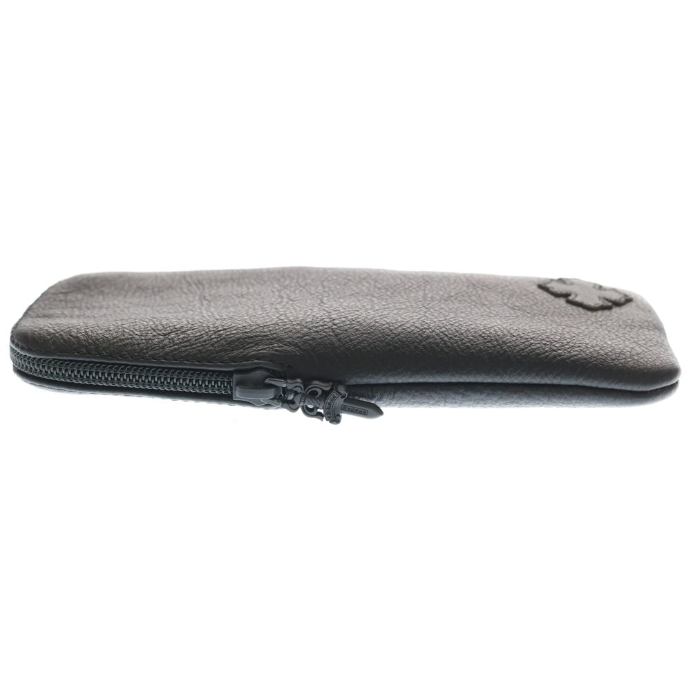 CHROME HEARTS(クロムハーツ) CASE アイウェアケース 眼鏡ケース レザー ブラック