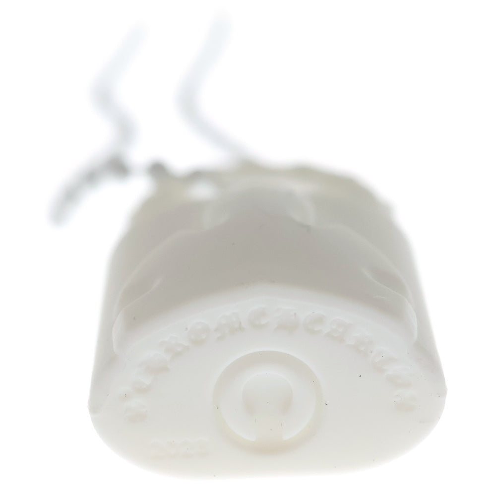 CHROME HEARTS(クロムハーツ) RUBBER PADLOCK FLERKNEE SLCN パドロック フレアニー ラバーネックレス シリコン ホワイト
