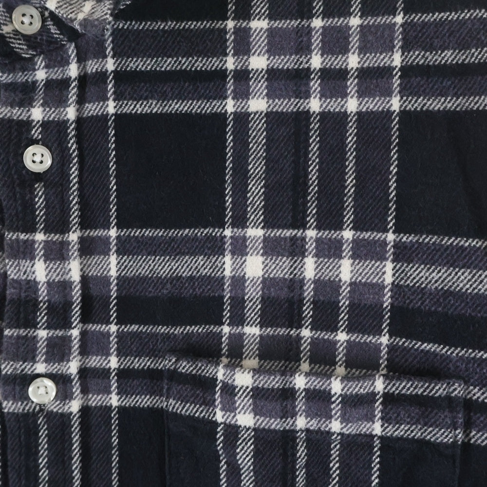 SUPREME(シュプリーム) 25SS Old English Plaid Flannel Shirt コットン フランネルシャツ ブラック