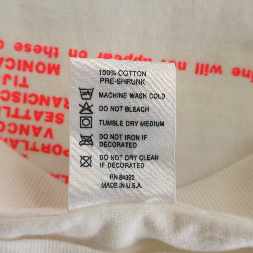 VINTAGE(ヴィンテージ) 90s KOZIK HOUSE OF PAIN アートプリント 半袖Tシャツカットソー ホワイト