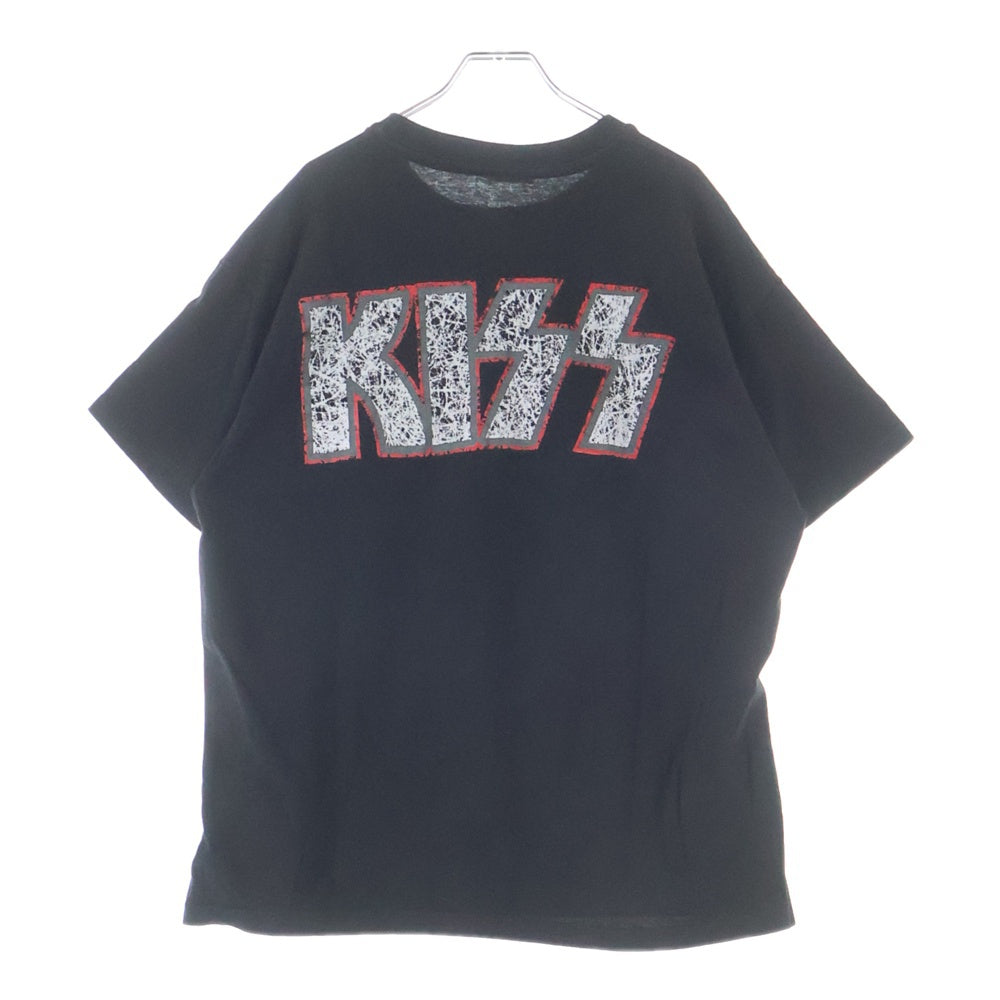 VINTAGE(ヴィンテージ) 90s KISS UNHOLY TEE アンホーリー フロント プリント Tシャツ 半袖 カットソー ブラック