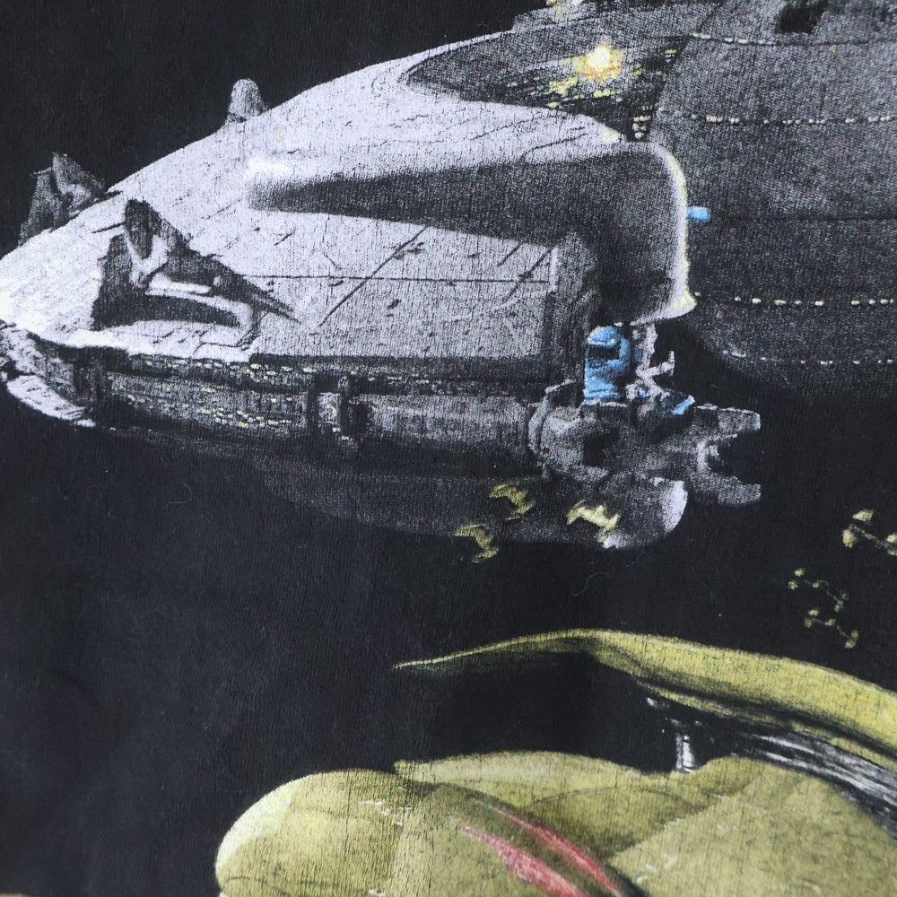VINTAGE(ヴィンテージ) 90s STAR WARS TRADE FEDERATION DROID FIGHTERS グラフィック 半袖Tシャツカットソー ブラック
