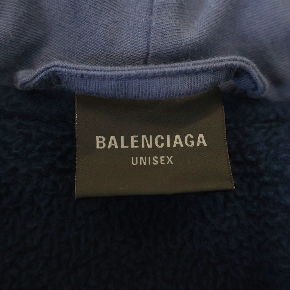 BALENCIAGA(バレンシアガ) 24AW Lined Incognito Zip-Up Hoodie ジップアップ ライドインコグニート フーディー ジップアップパーカー 794038 TQV84