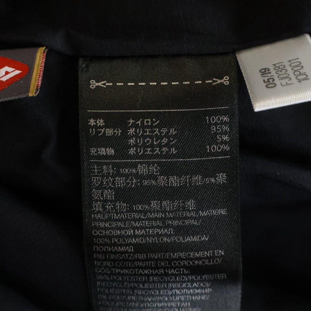 Y-3(ワイスリー) 中綿プルオーバーナイロンジャケット ブラック FJ0381