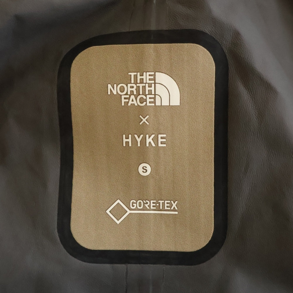 THE NORTH FACE(ザノースフェイス) ×HYKE GTX Military Coat ナイロン ミリタリーコートジャケット ベージュ NP192HY