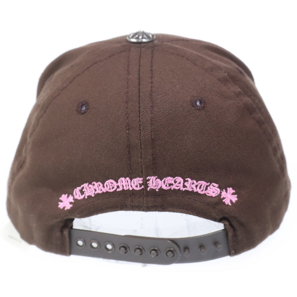 CHROME HEARTS(クロムハーツ) CH BASEBALL Trucker Cap トラッカーキャップ ベースボールキャップ 帽子 ブラウン/ピンク