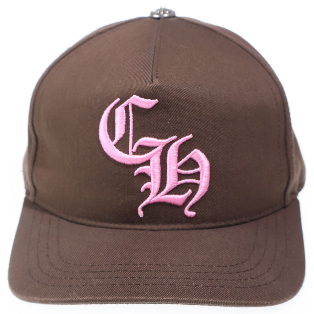 CHROME HEARTS(クロムハーツ) CH BASEBALL Trucker Cap トラッカーキャップ ベースボールキャップ 帽子 ブラウン/ピンク