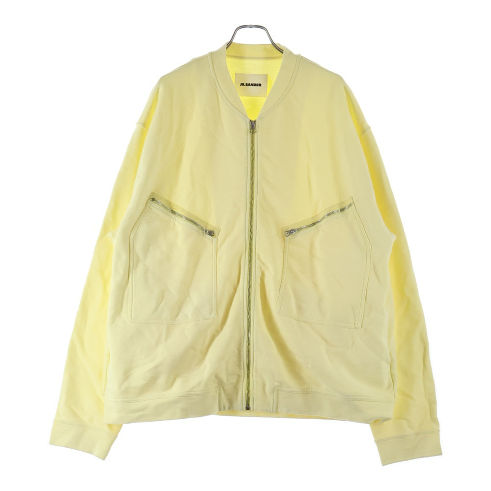 JIL SANDER(ジルサンダー) ジップアップスウェットブルゾン JSMU707003 イエロー