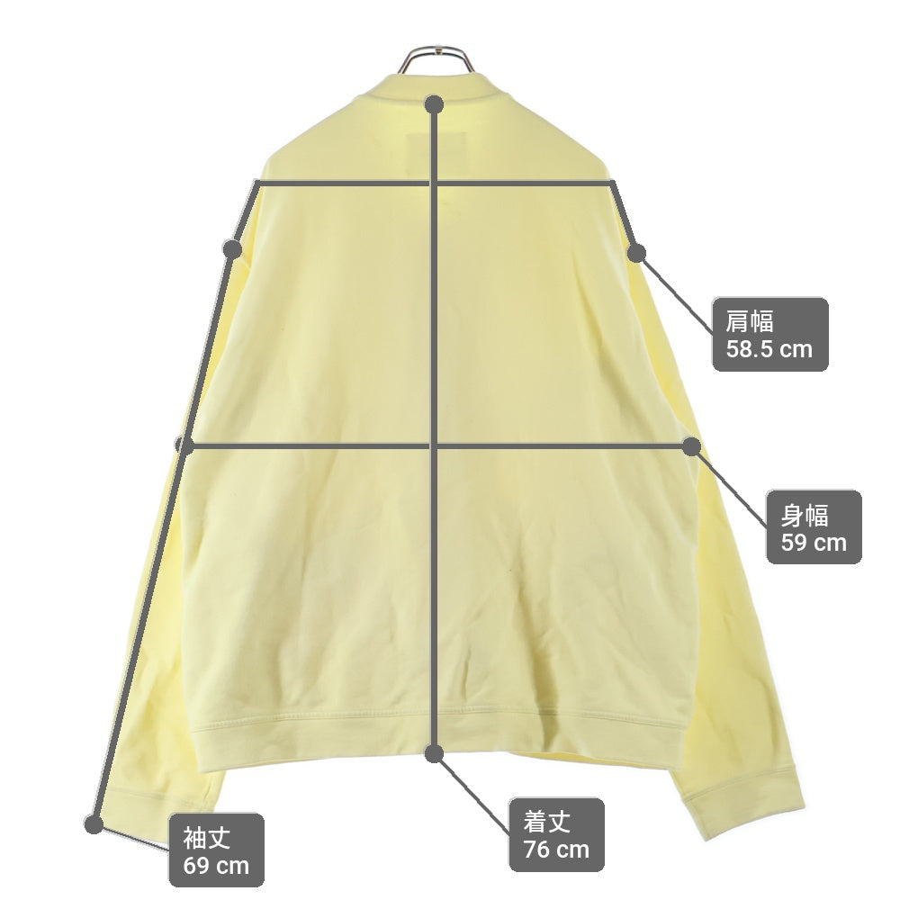 JIL SANDER(ジルサンダー) ジップアップスウェットブルゾン JSMU707003 イエロー