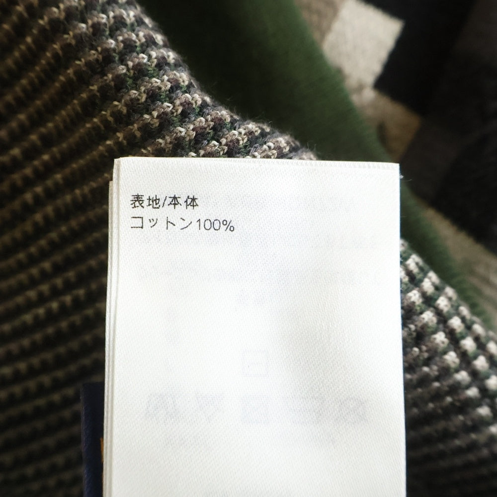 LOUIS VUITTON(ルイヴィトン) 24SS ダモフラージュ クルーネックニット セーター グリーン RM241 AUR HQN72W