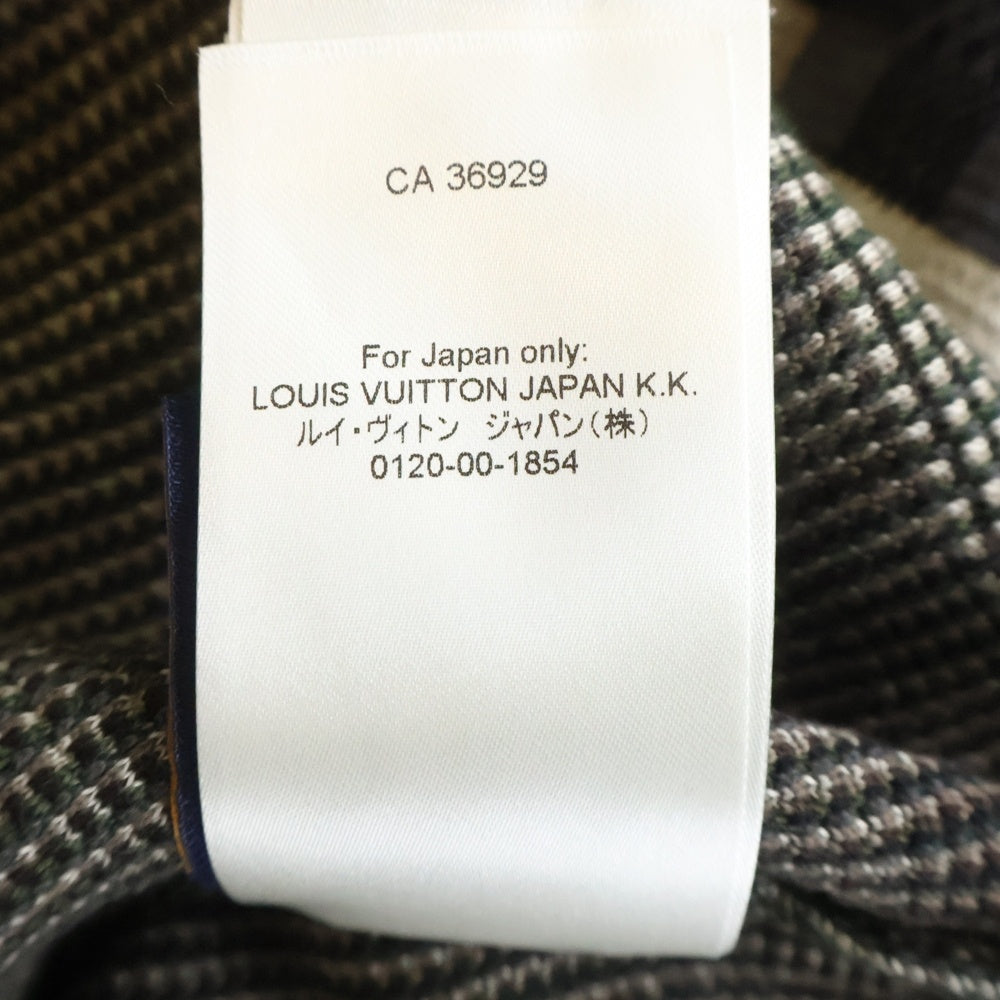 LOUIS VUITTON(ルイヴィトン) 24SS ダモフラージュ クルーネックニット セーター グリーン RM241 AUR HQN72W
