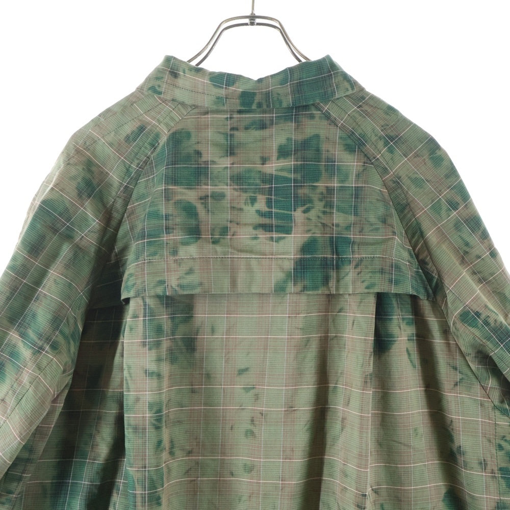 Sacai(サカイ) 22SS Glencheck Coat グレンチェックコート グリーン 22-02750M