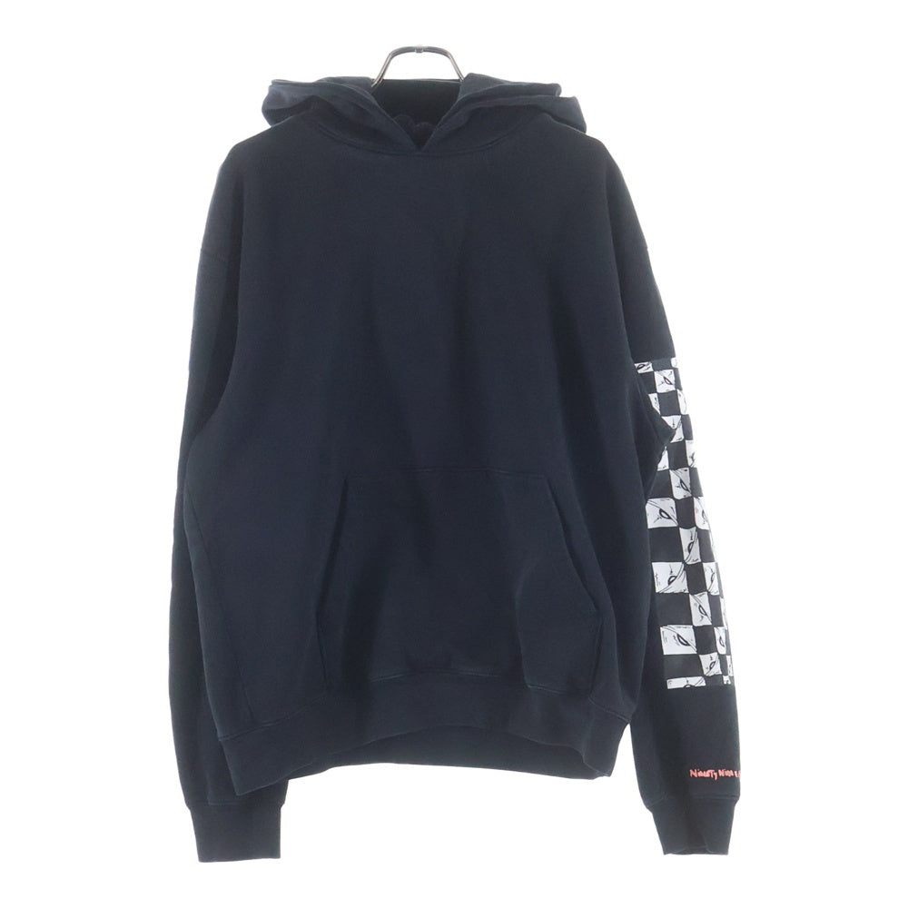 CHROME HEARTS(クロムハーツ) × MATTY BOY PPO HD PLVR FUCK YOU ダブルフーテッド チョンパープルオーバーパーカー