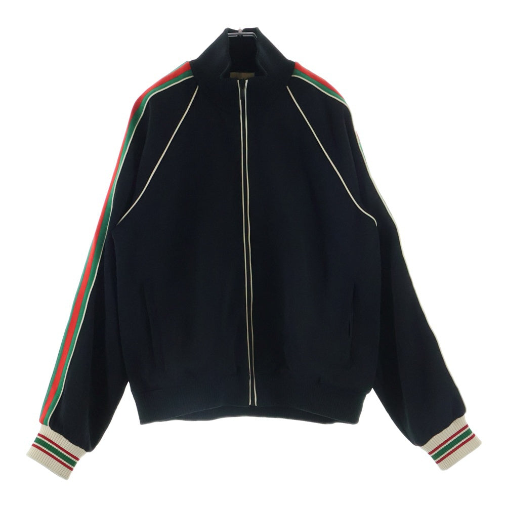 GUCCI(グッチ) GG ジャガード ジップアップジャケット ブラッ 662270 XJDE9