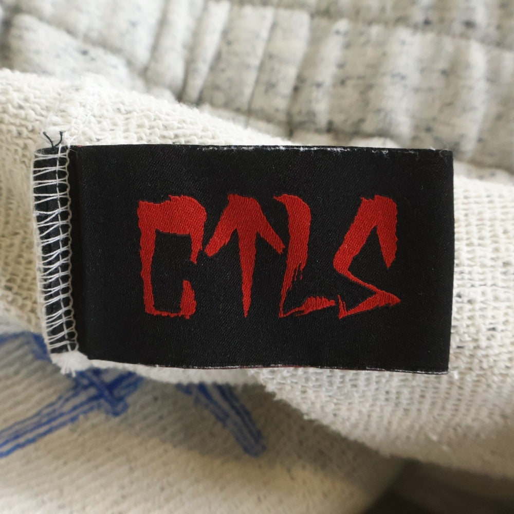 cvtvlist(カタリスト) 23AW Usual pants ユージュアルパンツ フロント刺繍スウェットパンツ 2301110401 グレー