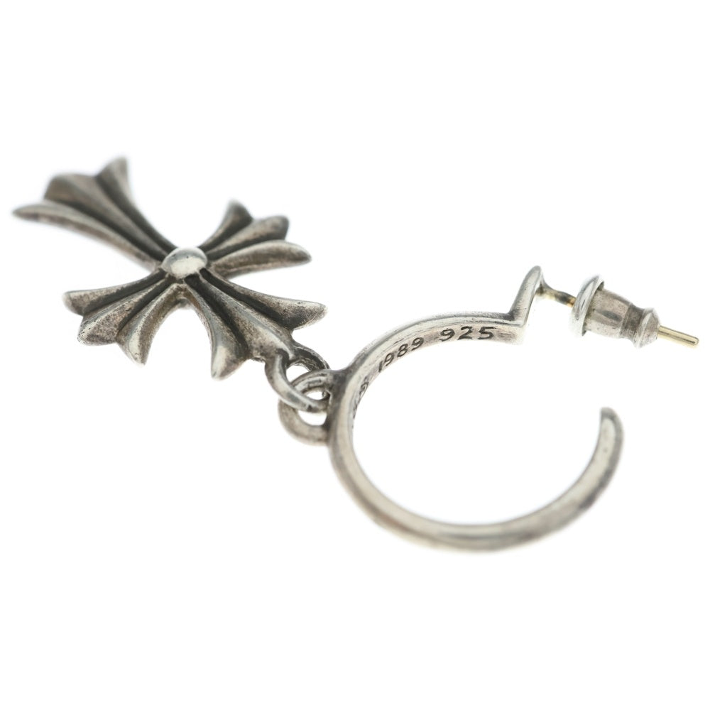 CHROME HEARTS(クロムハーツ) TINY CH CROSS タイニーCHクロス フープピアス シルバー BCA115