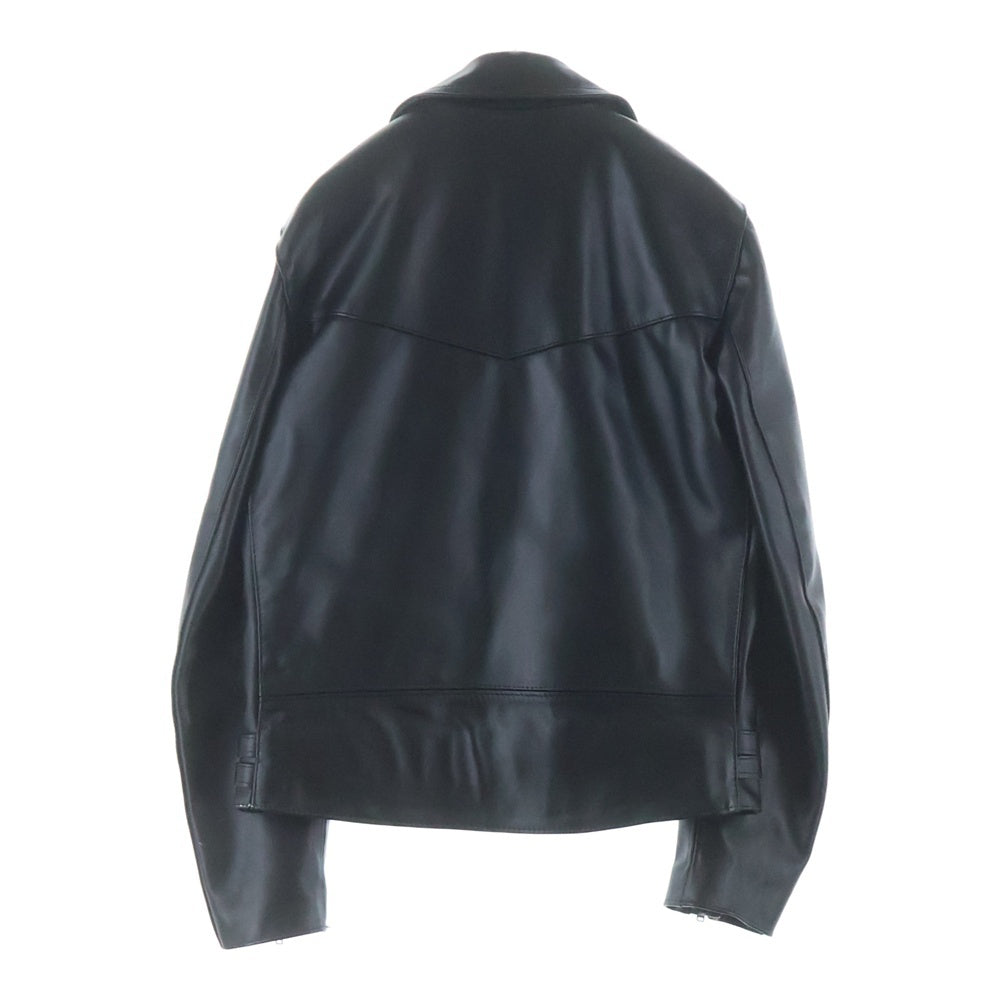 Lewis Leathers(ルイスレザー) 391 LIGHTNING COW HIDE ライトニング カウハイド レザー ジップアップ ダブル ライダースジャケット ブラック