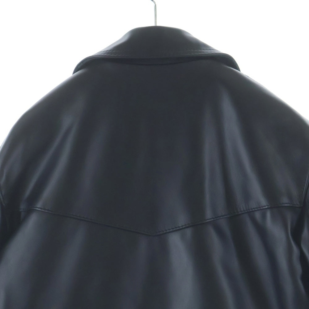 Lewis Leathers(ルイスレザー) 391 LIGHTNING COW HIDE ライトニング カウハイド レザー ジップアップ ダブル ライダースジャケット ブラック