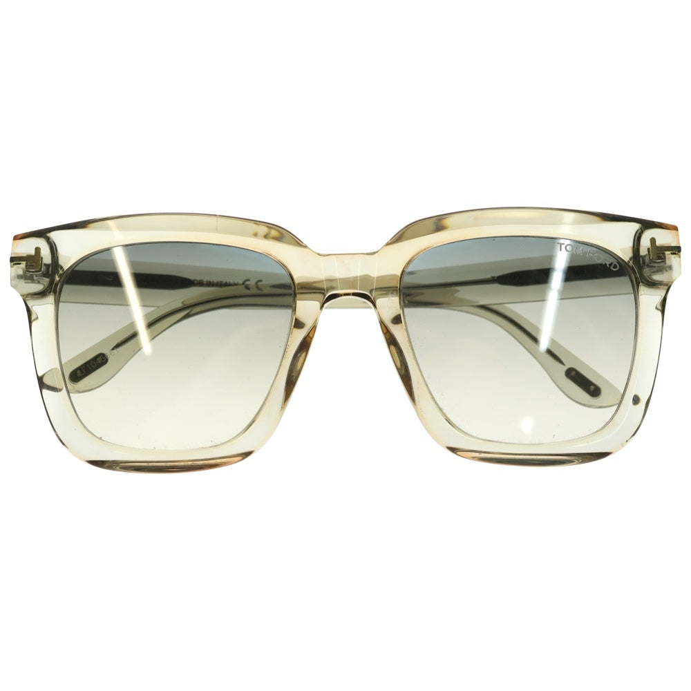 TOM FORD(トムフォード) クリアフレーム ウェリントンサングラス TF803K 20B グレー