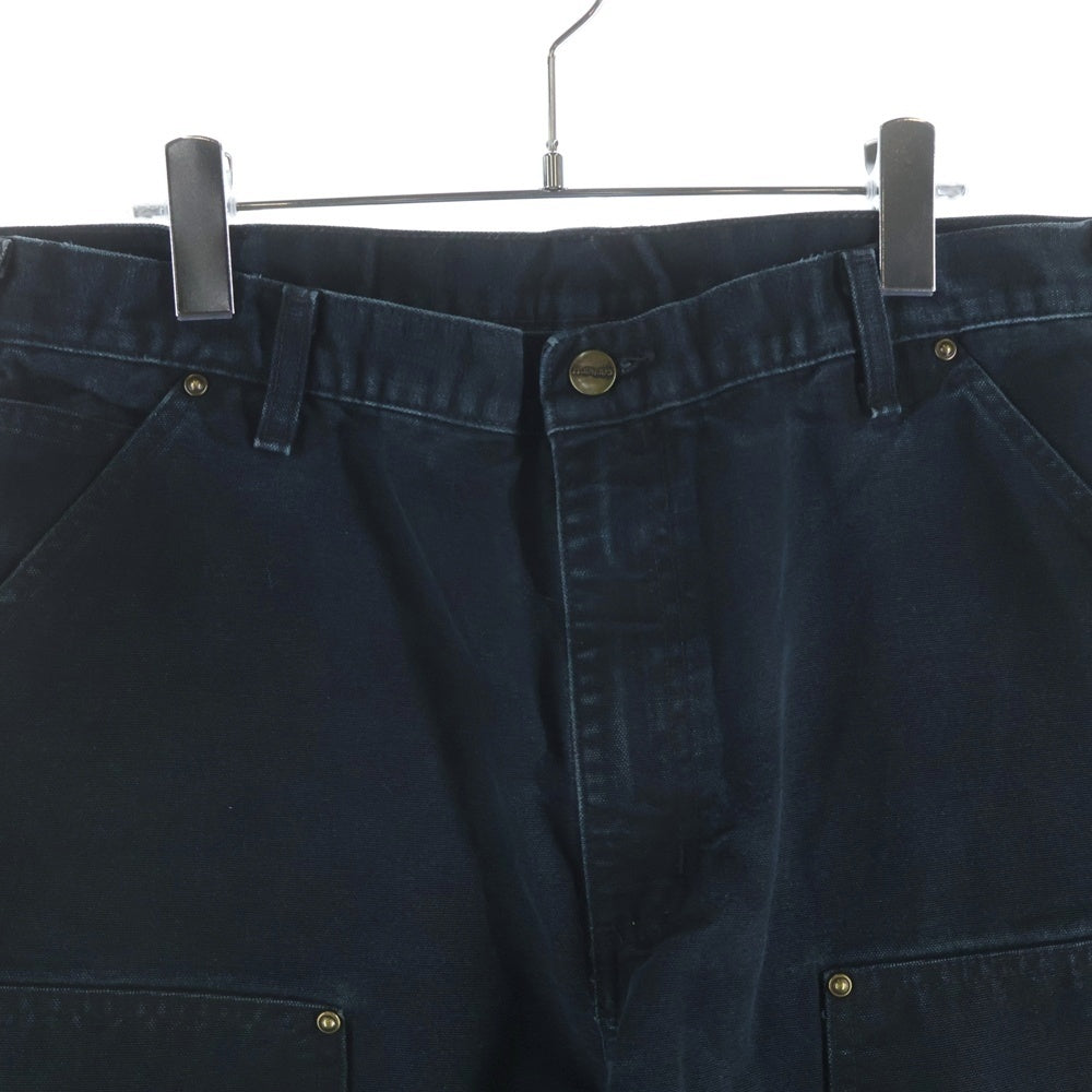 CARHARTT(カーハート) DOUBLE KNEE COTTON DUCK PAINTER PANTS メキシコ製 ダブルニー カーペンターパンツ ペインター コットンダック ブラック