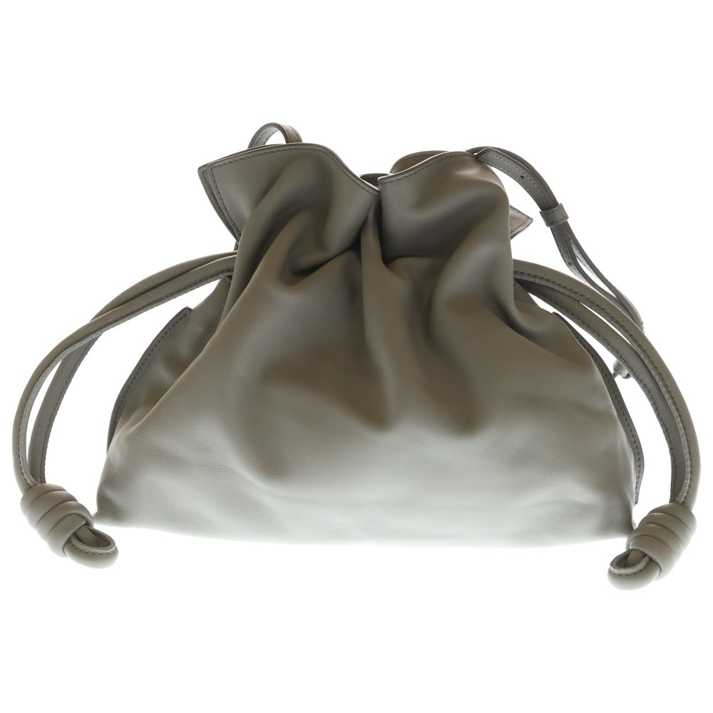 LOEWE(ロエベ) アナグラム フラメンコ ミディアム レザー 2WAY クラッチバッグ セカンドバッグ ショルダーバッグ グレー A411FC1X62 レディース