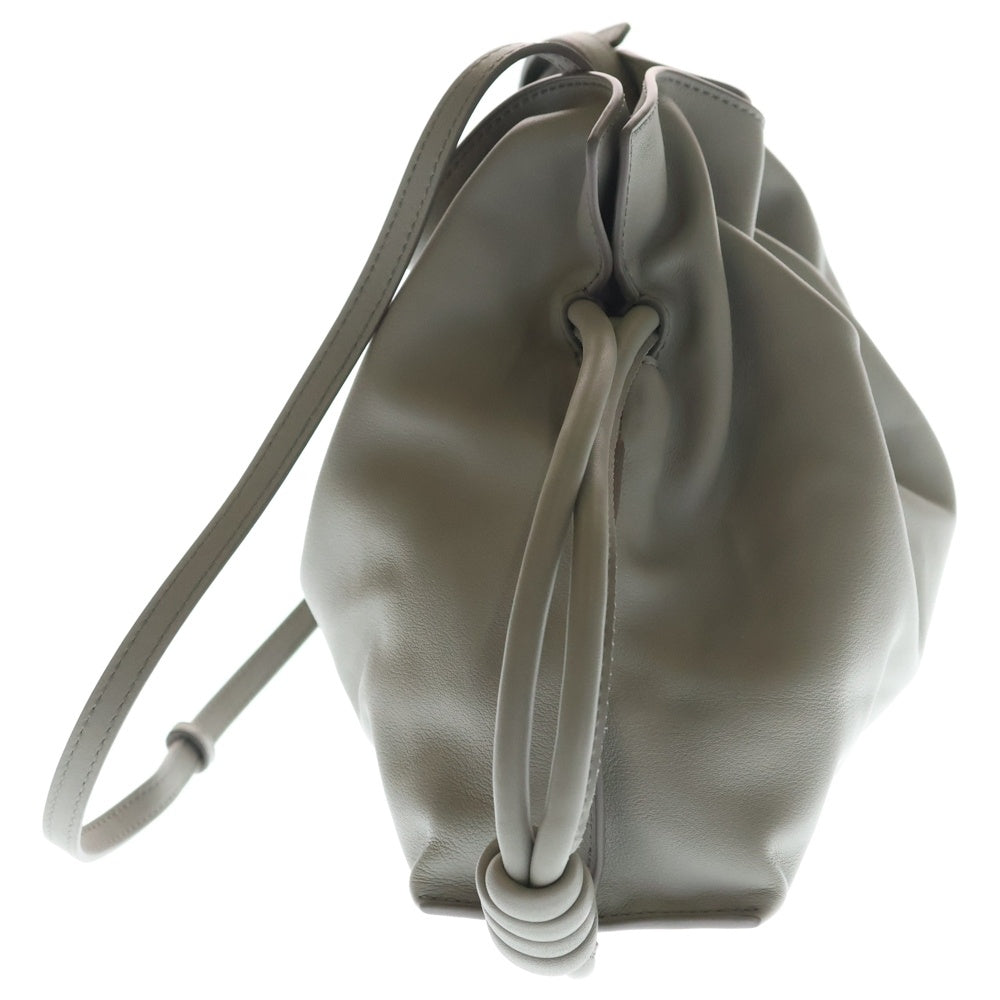 LOEWE(ロエベ) アナグラム フラメンコ ミディアム レザー 2WAY クラッチバッグ セカンドバッグ ショルダーバッグ グレー A411FC1X62 レディース