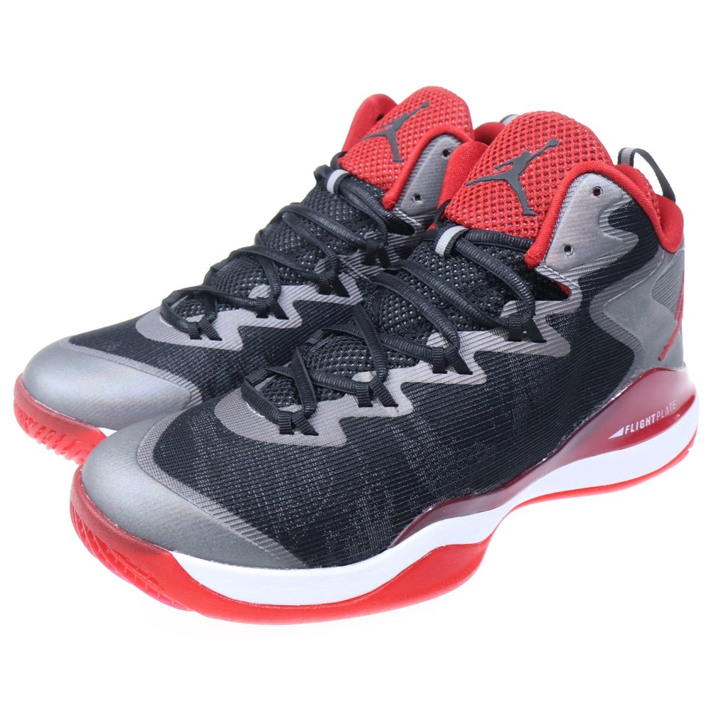 NIKE(ナイキ) ×SLAMDUNK JORDAN SUPER FLY3 718154-005 スラムダンク ジョーダンスーパーフライ 3 ハイカットスニーカーブラック/レッド US8.5/26.5cm