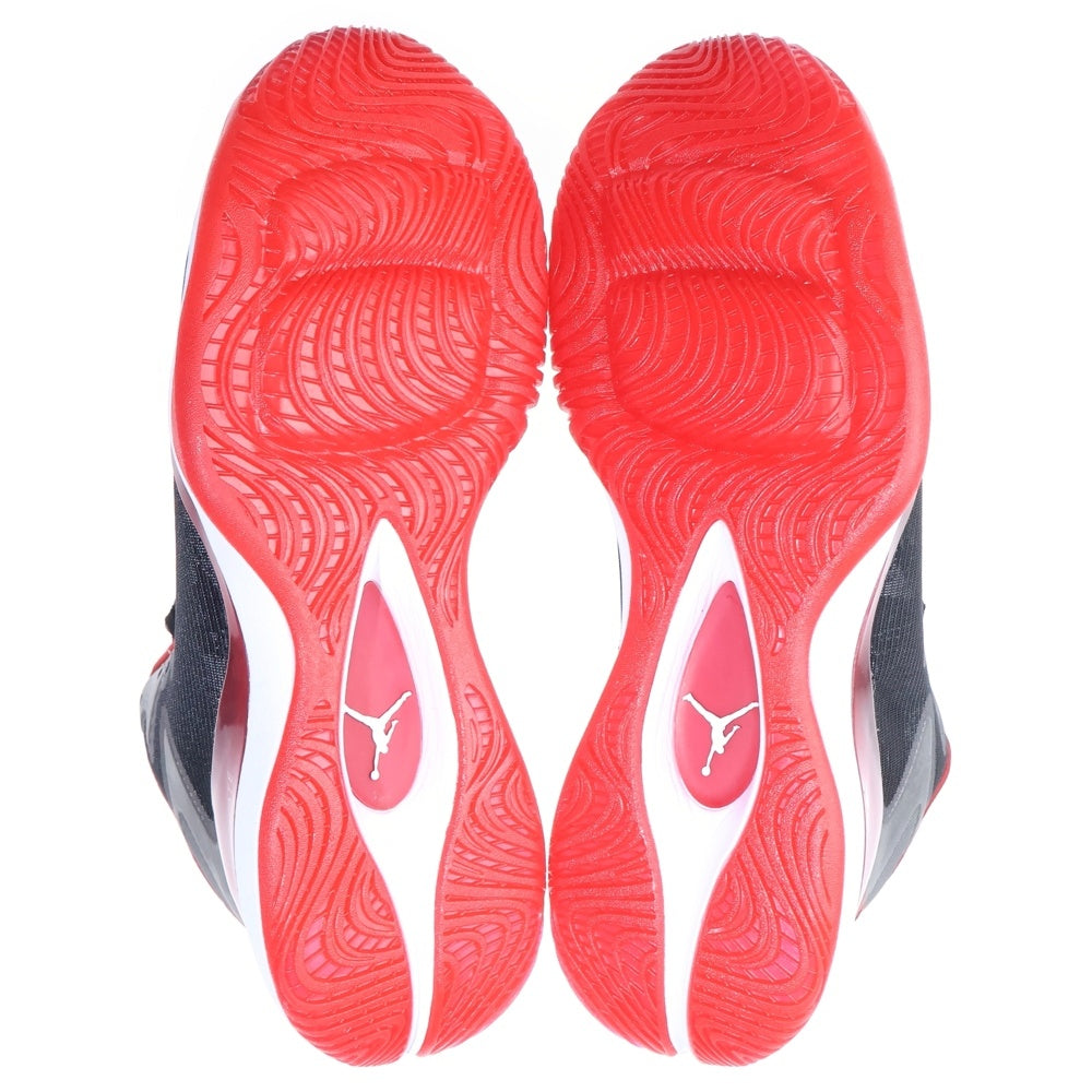 NIKE(ナイキ) ×SLAMDUNK JORDAN SUPER FLY3 718154-005 スラムダンク ジョーダンスーパーフライ 3 ハイカットスニーカーブラック/レッド US8.5/26.5cm