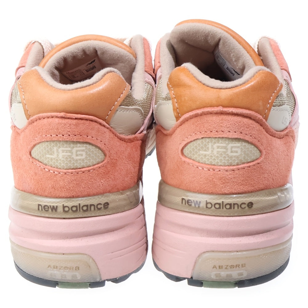 New Balance(ニューバランス) ×JOE FRESHGOODS 992 AGED WELL エイジ ウェル ローカットスニーカー U992JG1 US8.5/26.5cmマルチカラー