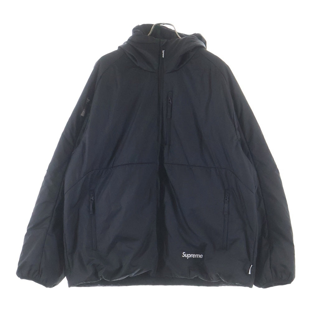 SUPREME(シュプリーム) 25SS WINDSTOPPER Hooded Jacket ウインドストッパー ナイロン フード付きジャケット ブラック
