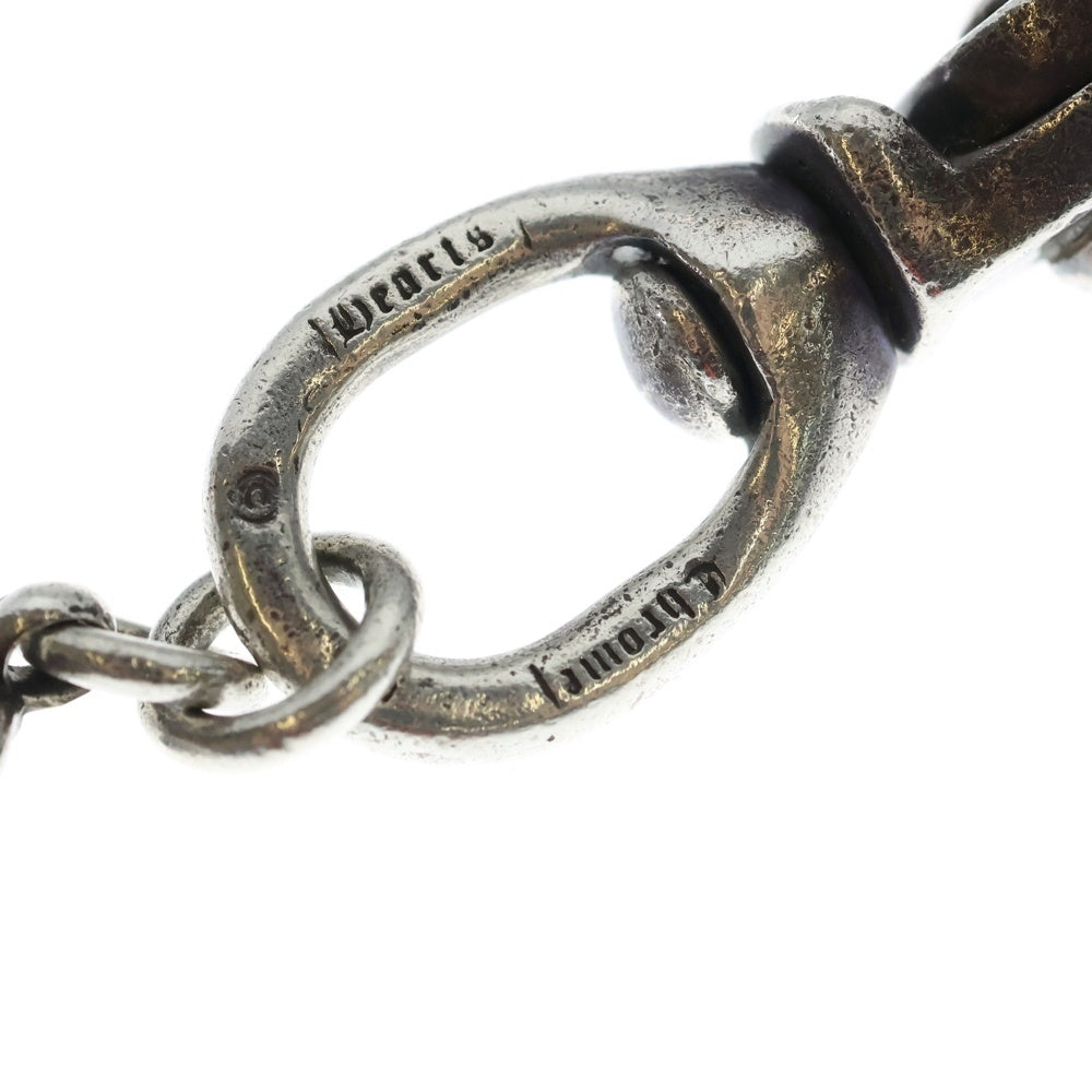CHROME HEARTS(クロムハーツ) OLD 2BALL LONG-T/2クリップロング#2 オールド ケルティックボール ウォレットチェーン シルバー