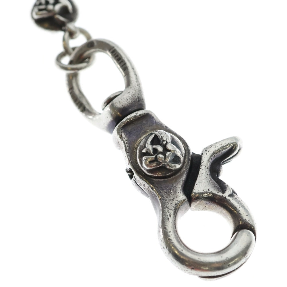 CHROME HEARTS(クロムハーツ) OLD 2BALL LONG-T/2クリップロング#2 オールド ケルティックボール ウォレットチェーン シルバー