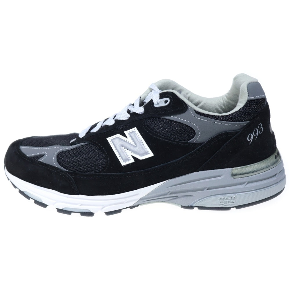 New Balance(ニューバランス) MR993BK Made in USA スエード メッシュローカットスニーカー ブラック US9.5/27.5cm