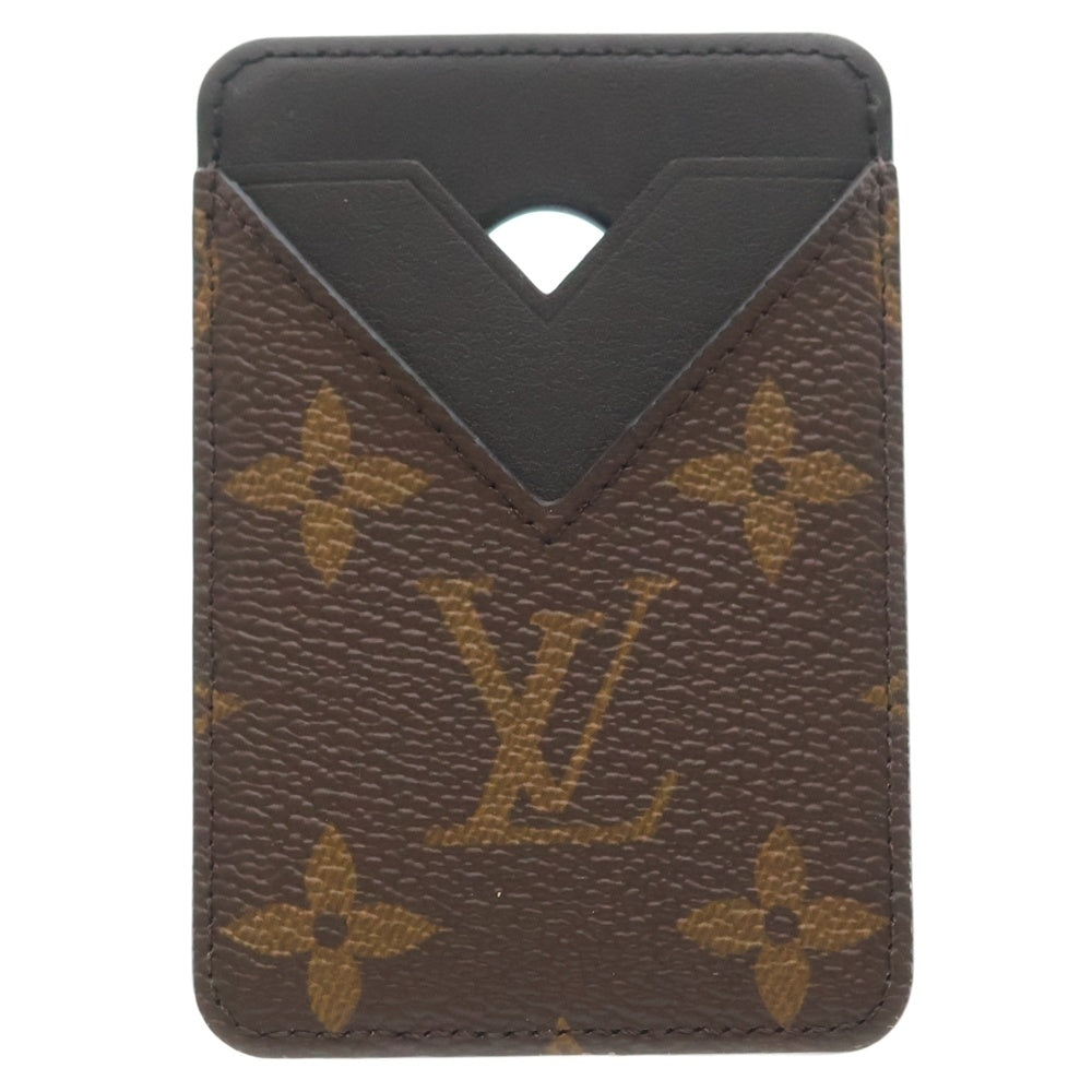 LOUIS VUITTON(ルイヴィトン) ポルト カルト マグネット モノグラム カードケース ブラウン M13185 ME3254