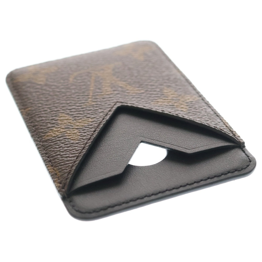 LOUIS VUITTON(ルイヴィトン) ポルト カルト マグネット モノグラム カードケース ブラウン M13185 ME3254
