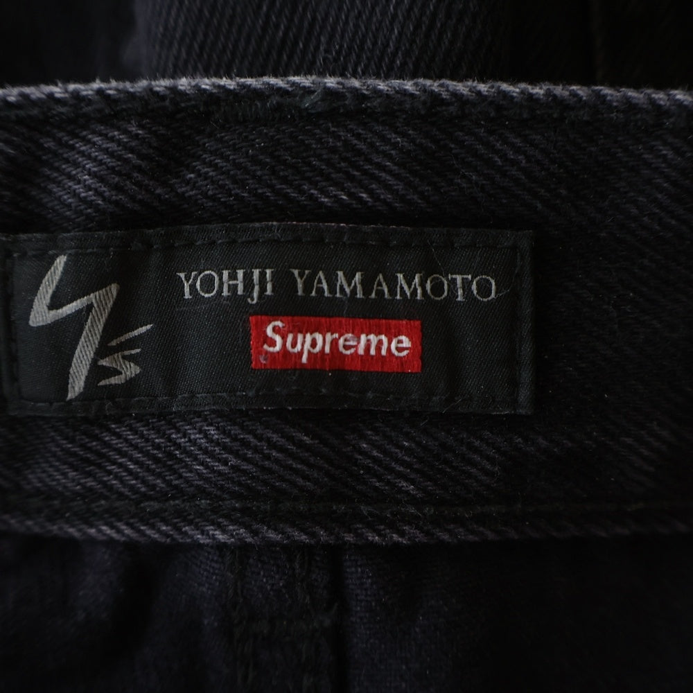 SUPREME(シュプリーム) 25AW ×Y's by Yohji Yamamoto Denim Utility Pant ヨウジヤマモト ユーティリティ デニムパンツ ブラック