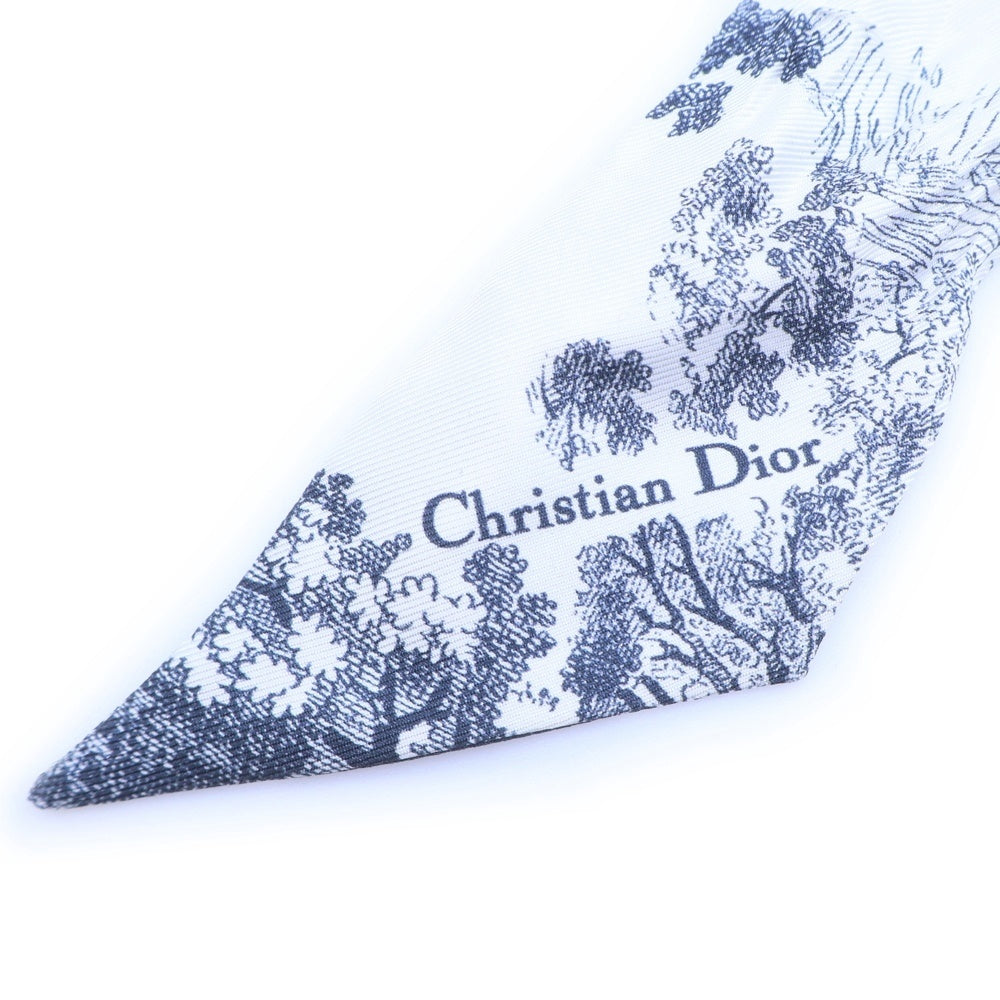 Christian Dior(クリスチャンディオール) ミッツァ トワル ドゥ ジュイ ソヴァージュ スカーフ ネイビー/ホワイト 15JOU106I602