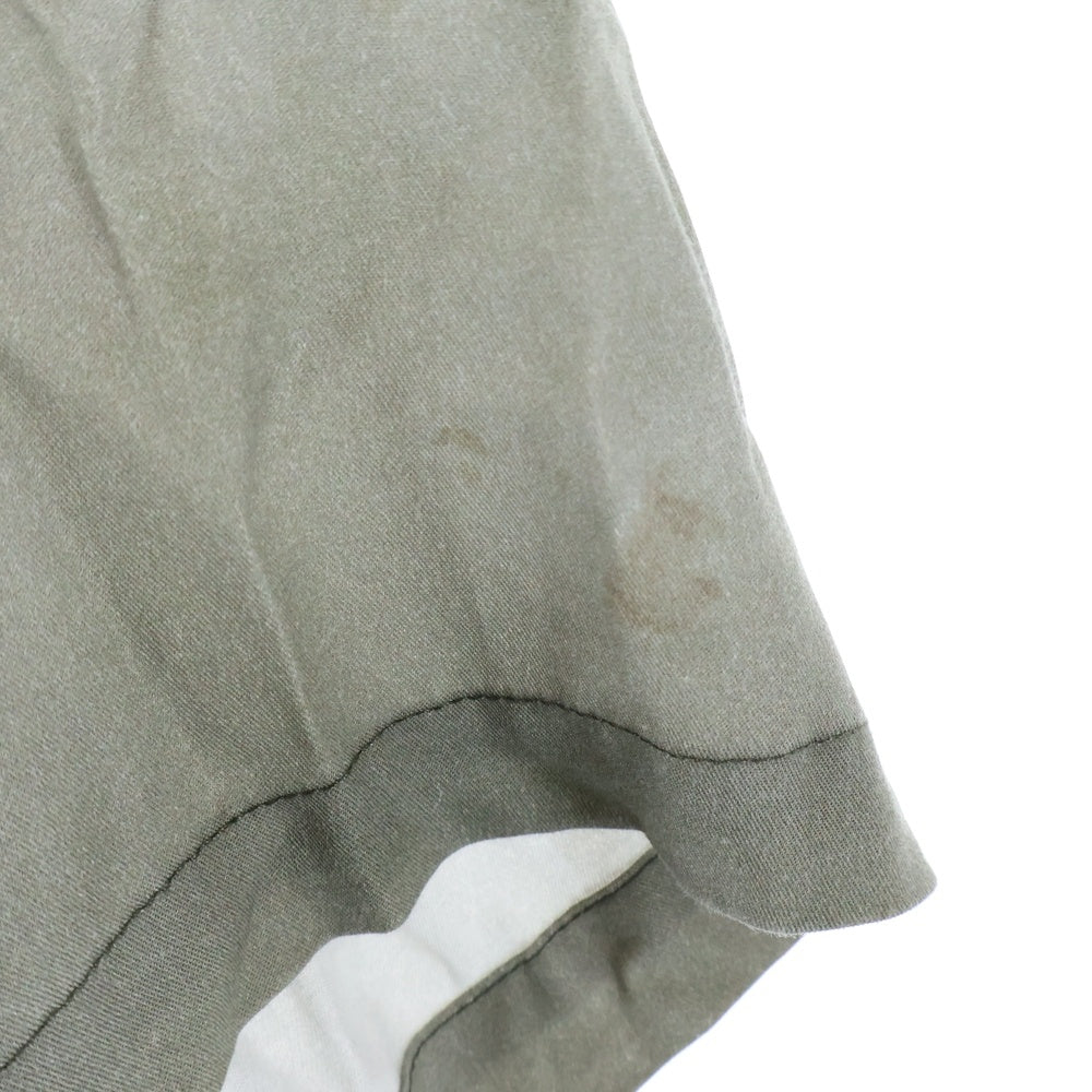 STAMPD(スタンプド) Van Gogh Camp Collar オープンカラー半袖シャツ M3817BD グレー