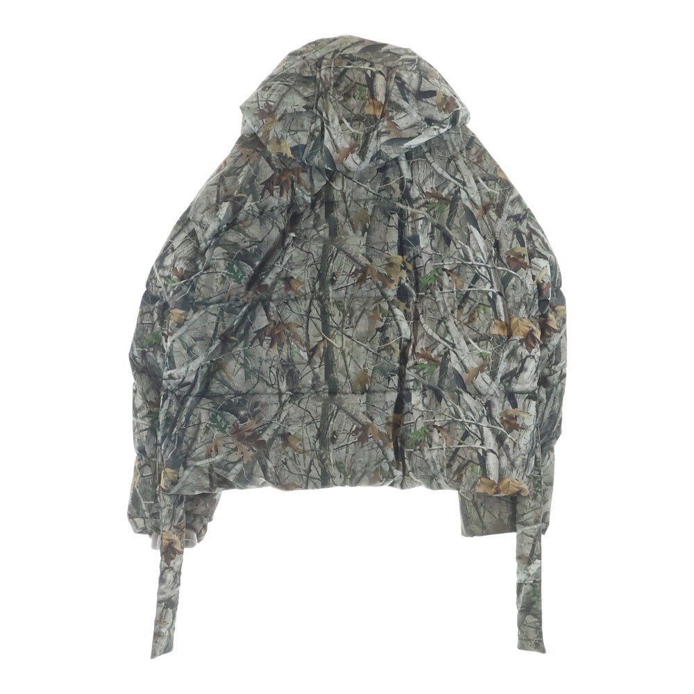 STAMPD(スタンプド) 24AW Terrain Camo Crop Puffer Jacket テレインカモクロップパファージャケット カーキ