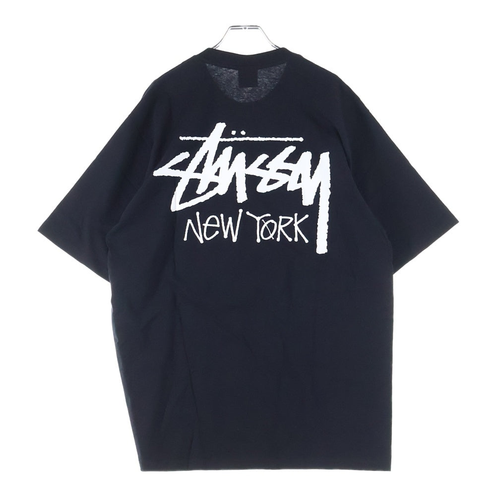 STUSSY(ステューシー) 24SS New York Tee ロゴプリント半袖Tシャツカットソー ホワイト 3903976