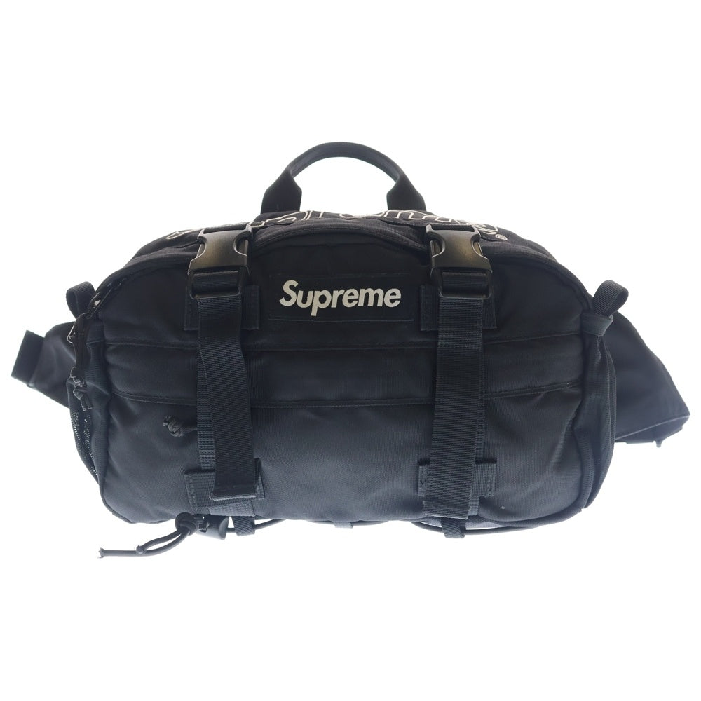 SUPREME(シュプリーム) 19AW Waist Bag ウエストバッグ ブラック