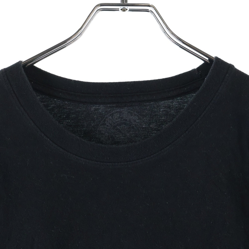 CHROME HEARTS(クロムハーツ) Horseshoe Tee ホースシューロゴ クルーネック半袖Tシャツカットソー ブラック