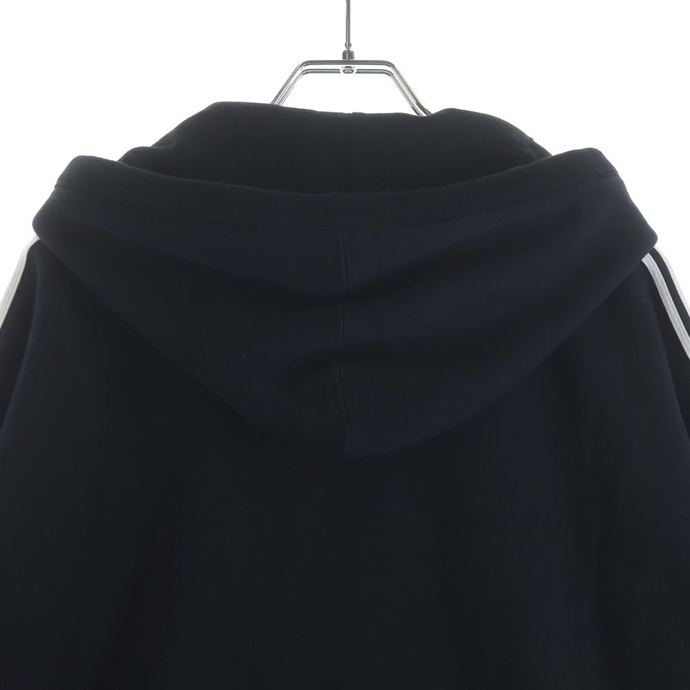 AFB(エーエフビー) STAR ZIP HOODIE ジップアップパーカー ブラック