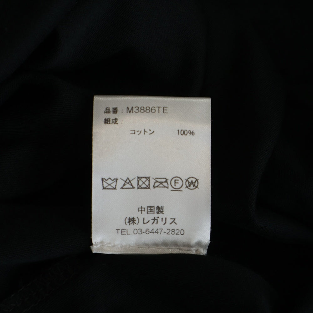 STAMPD(スタンプド) RELAXED TEE コットン クルーネック半袖Tシャツカットソー ブラック M3886TE