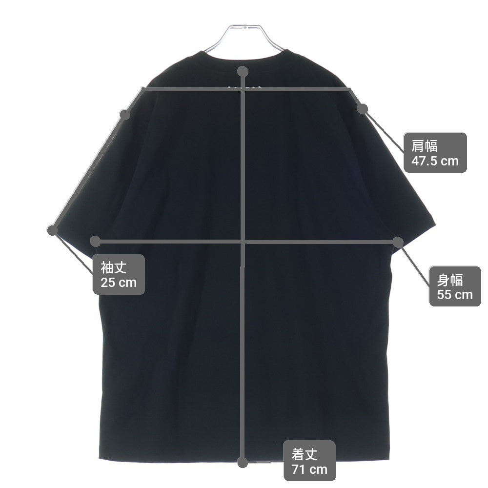 STAMPD(スタンプド) RELAXED TEE コットン クルーネック半袖Tシャツカットソー ブラック M3886TE