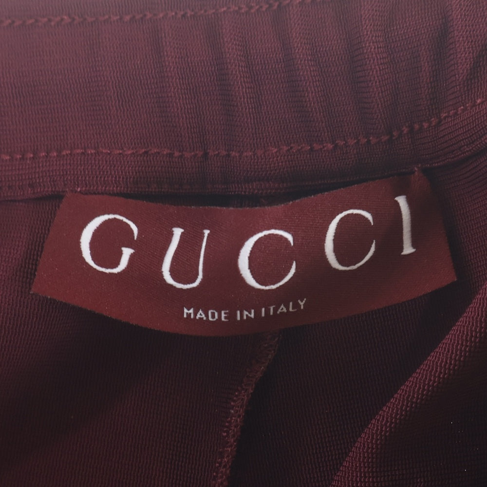 GUCCI(グッチ) クニカルトラックロングパンツ レッド 798091 XJGTU