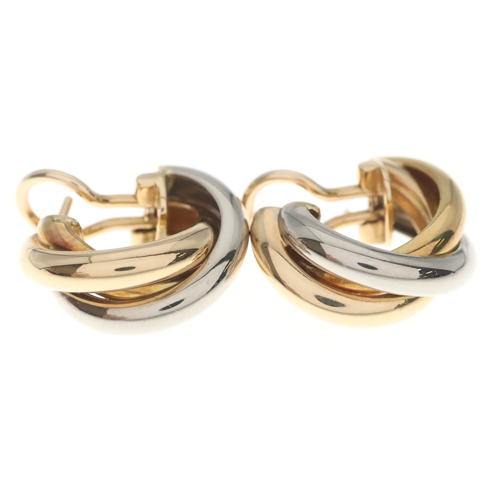 Cartier(カルティエ) TRINITY EARRINGS CLASSIC MODEL トリニティピアス クラシックモデル シルバー/ゴールド 80083231 レディース